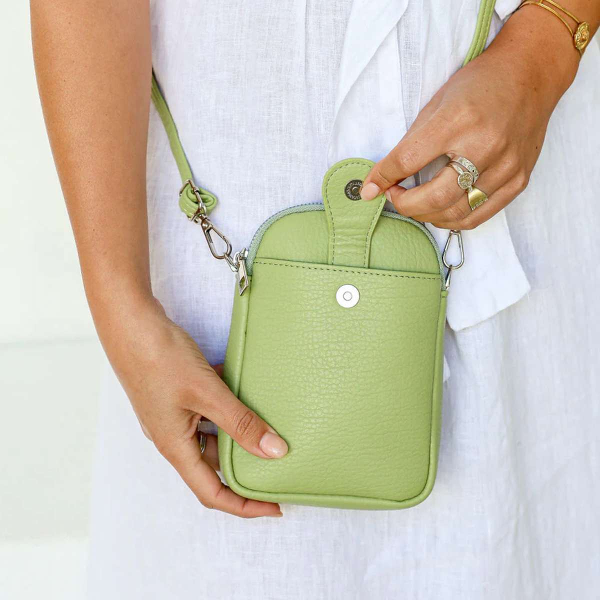 Mini Crossbody - Mint - Funky Gifts NZ