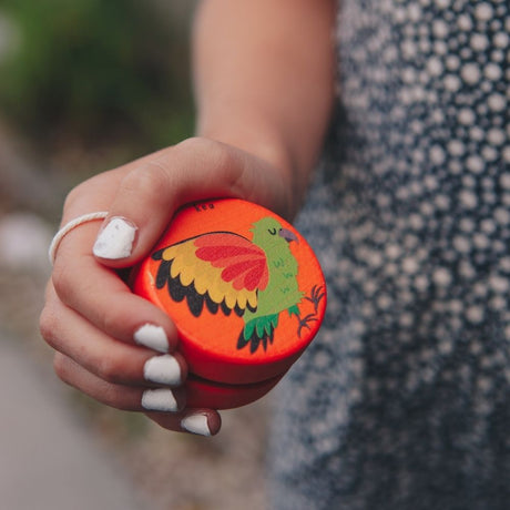 Moana Road Native Bird Wooden Yoyo - Kea - Funky Gifts NZ
