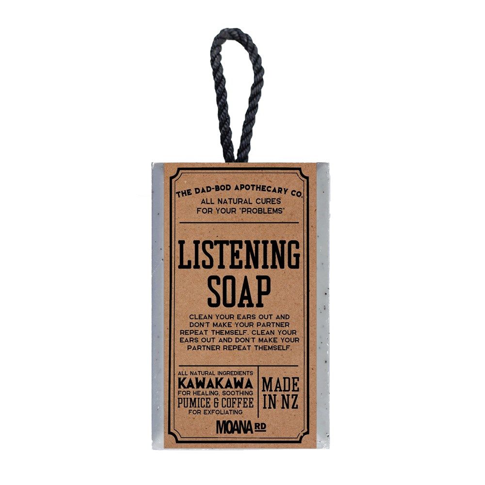 Moana Road Kawakawa Soap - Listening - Funky Gifts NZ