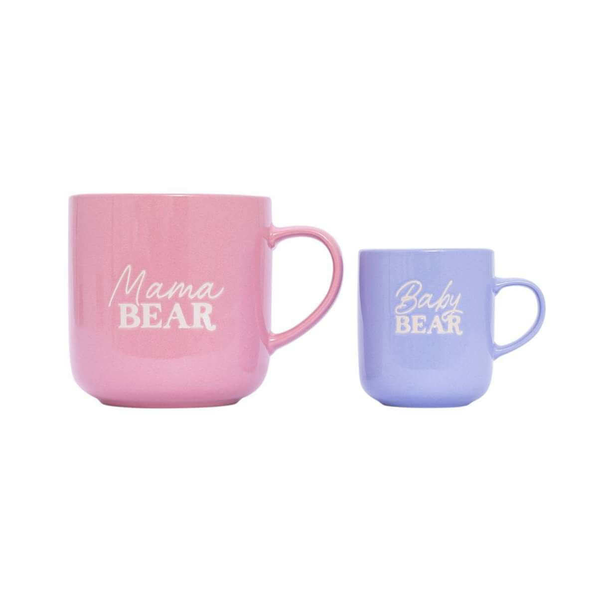 Mum & Baby Bear Mug Set - Funky Gifts NZ