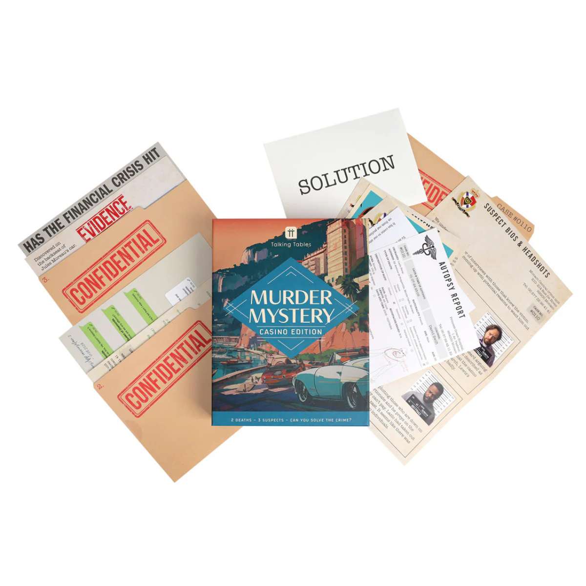 Deadly Destinations - Murder Mystery - Monaco Casino - Funky Gifts NZ