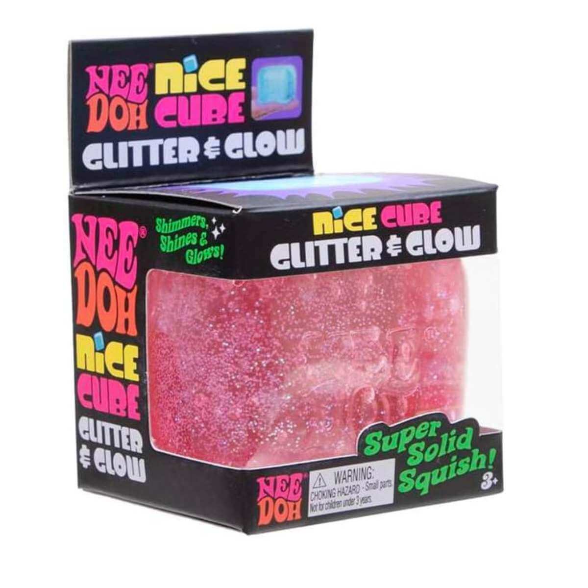 NeeDoh - Nice Cube Glitter & Glow *PRE ORDER - Funky Gifts NZ