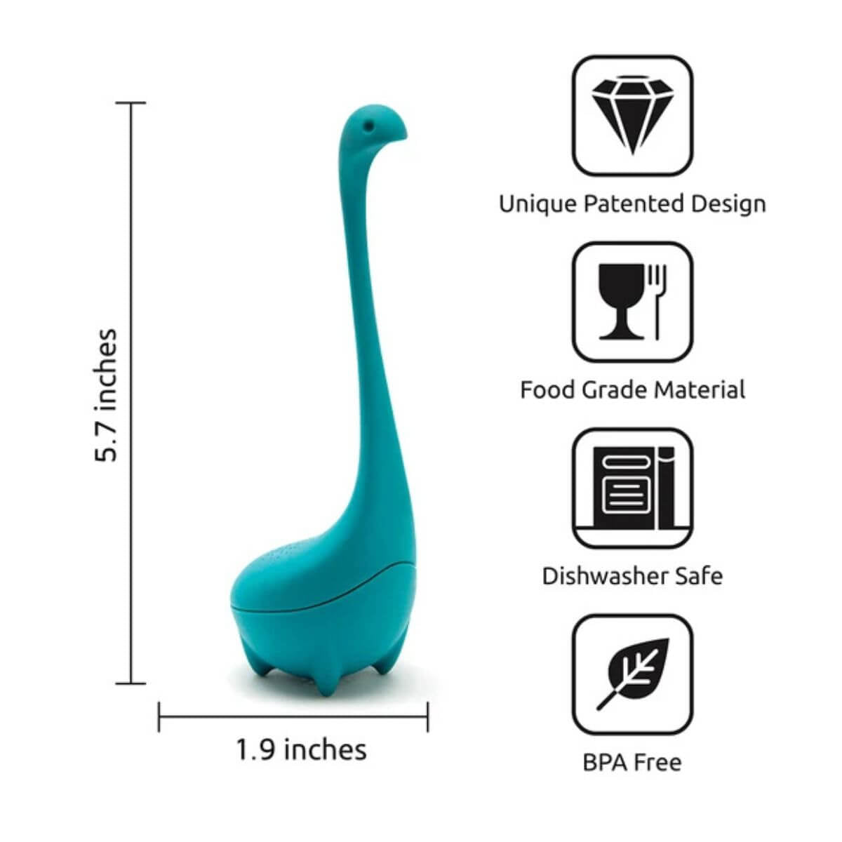 Baby Nessie Tea Infuser - Funky Gifts NZ