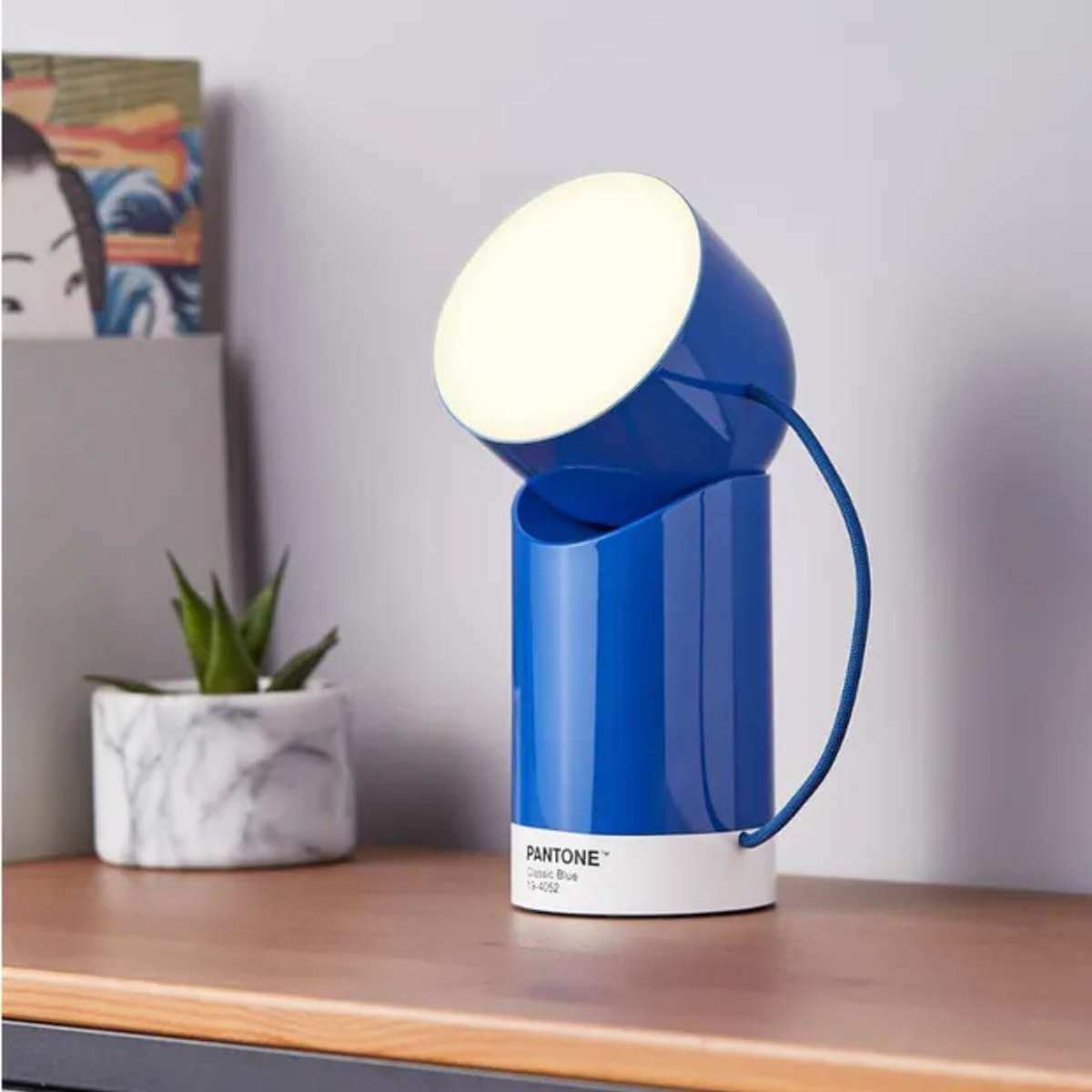 Lexon x Pantone Orbe Lamp - Blue - Funky Gifts NZ