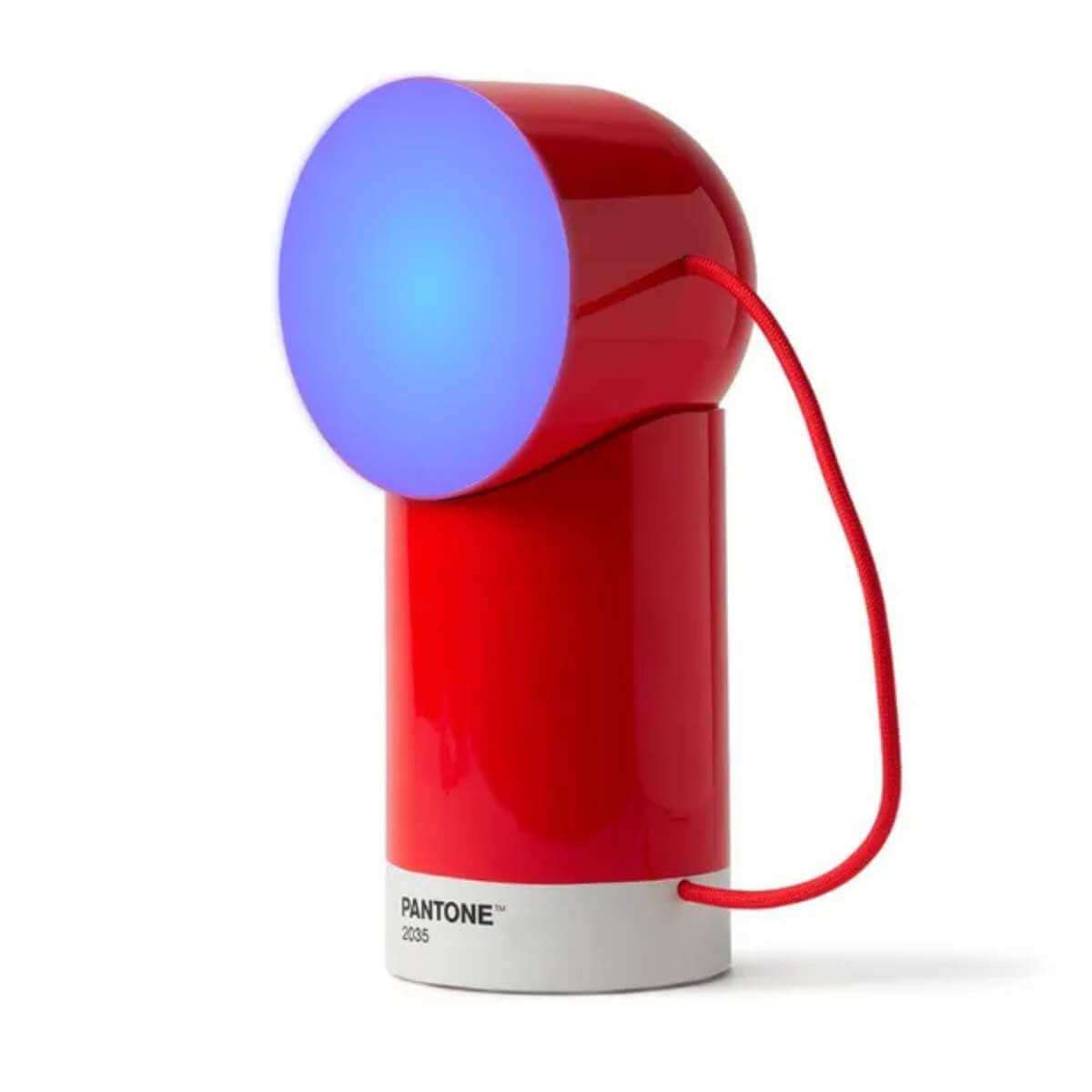 Lexon x Pantone Orbe Lamp - Red - Funky Gifts NZ