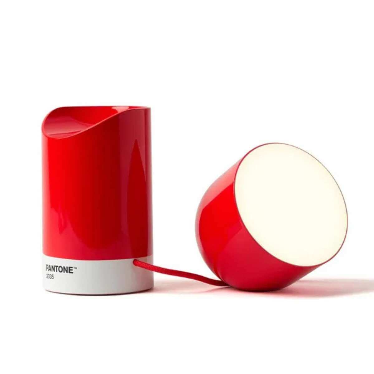 Lexon x Pantone Orbe Lamp - Red - Funky Gifts NZ