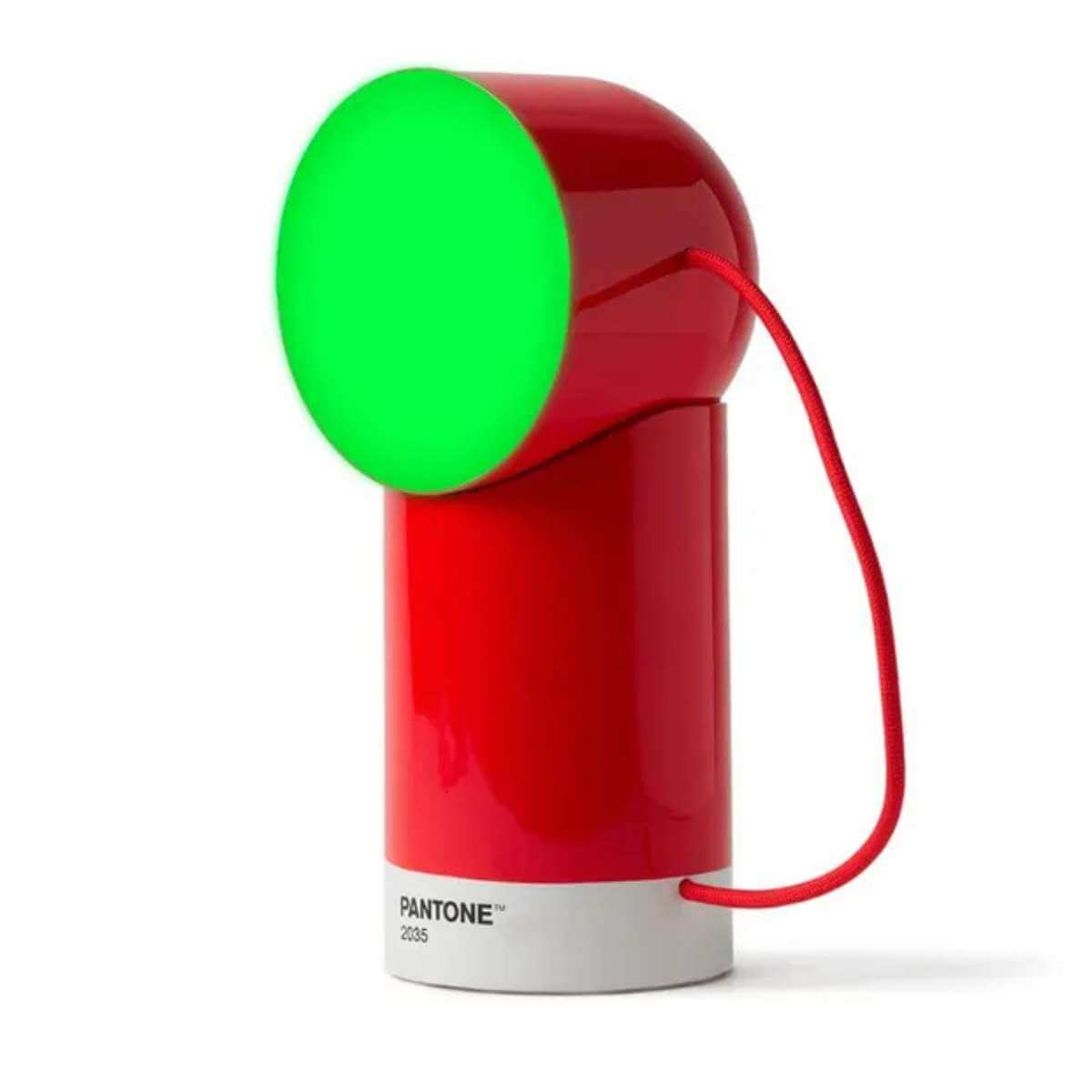 Lexon x Pantone Orbe Lamp - Red - Funky Gifts NZ