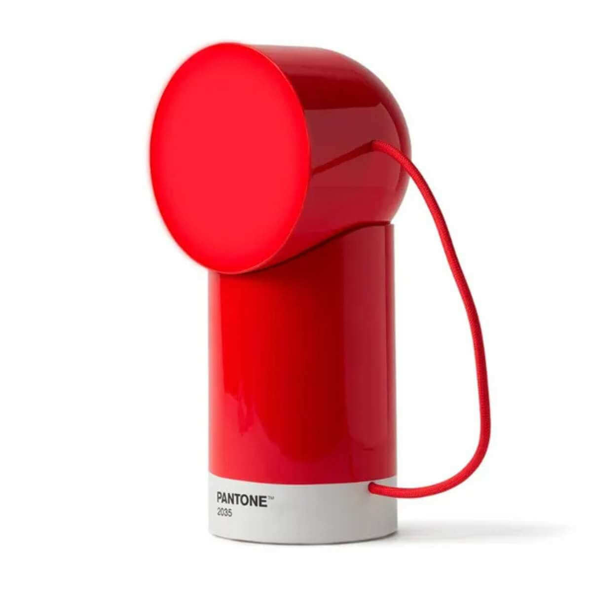 Lexon x Pantone Orbe Lamp - Red - Funky Gifts NZ