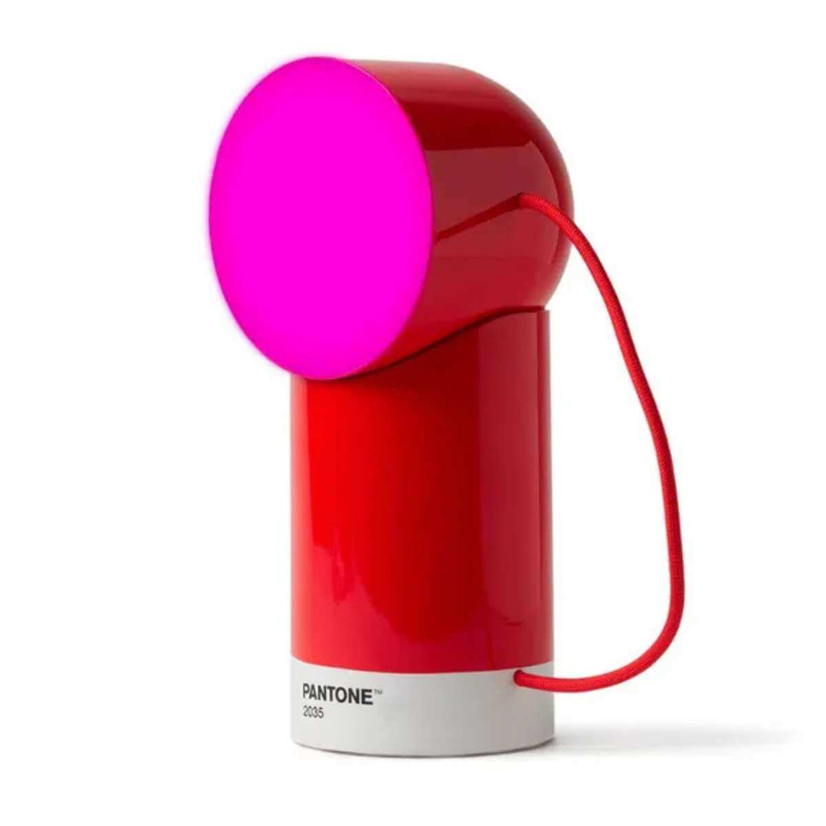 Lexon x Pantone Orbe Lamp - Red - Funky Gifts NZ