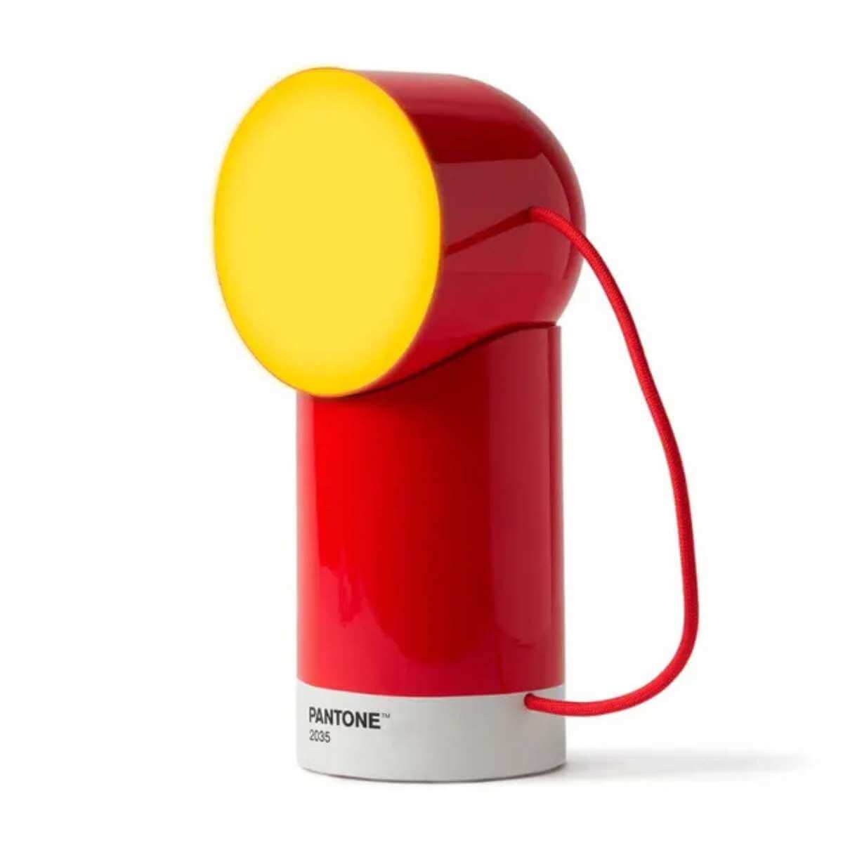 Lexon x Pantone Orbe Lamp - Red - Funky Gifts NZ