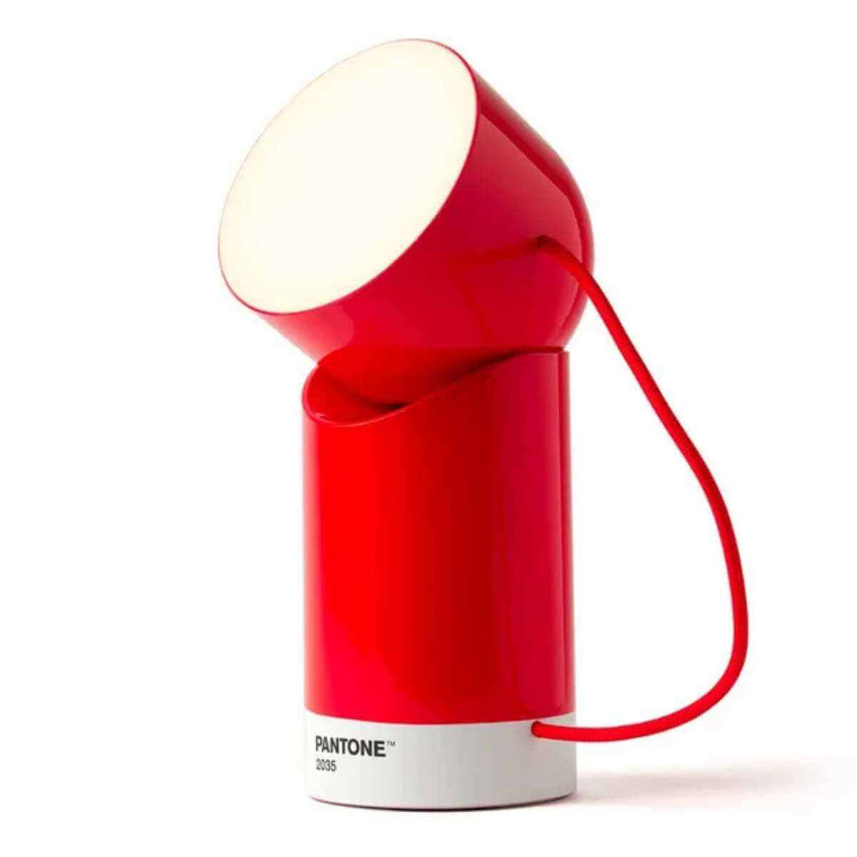 Lexon x Pantone Orbe Lamp - Red - Funky Gifts NZ