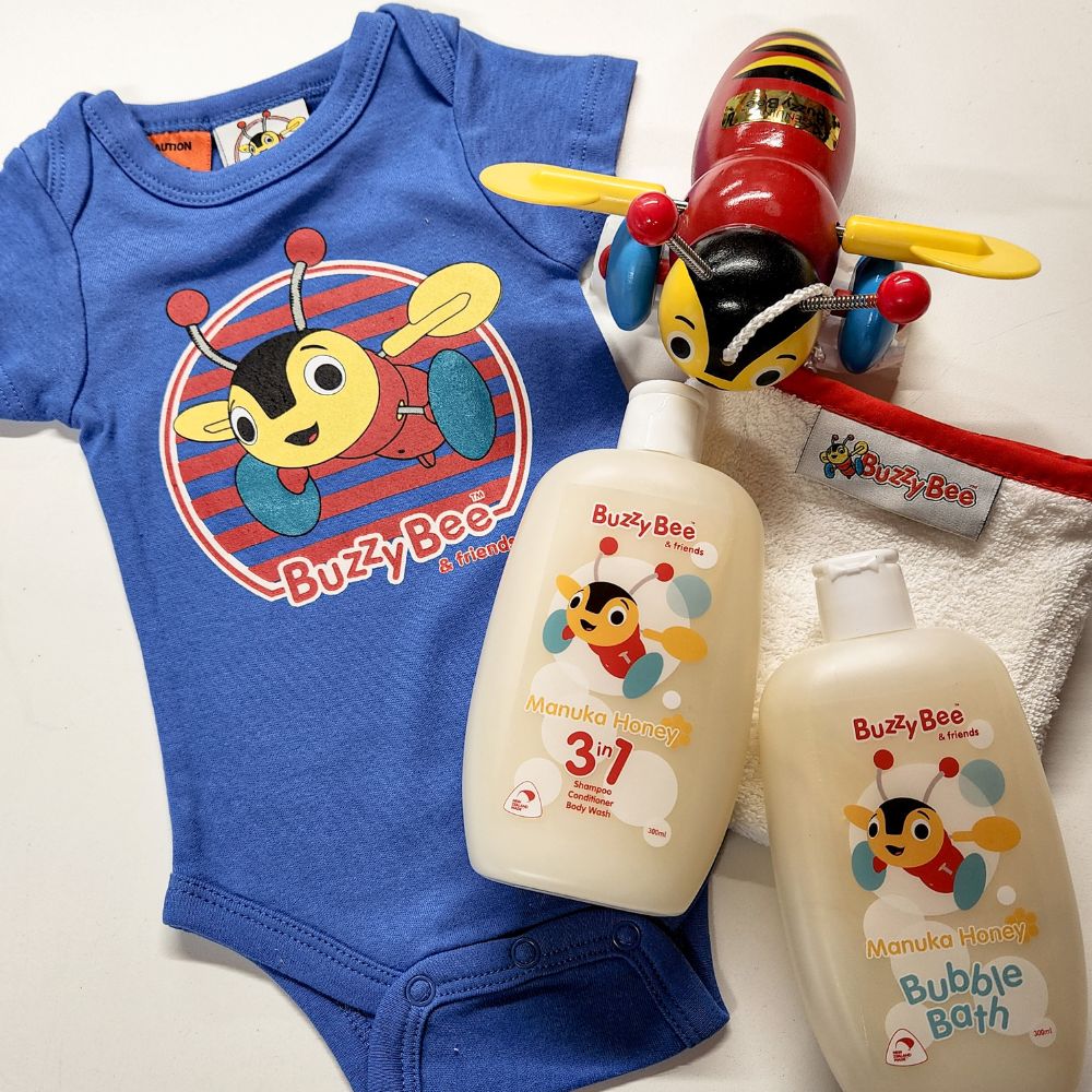 The Cutest Little Buzzy Bee Baby Gift Box - Funky Gifts NZ