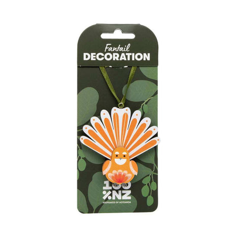 Fantail Wooden Decoration - Funky Gifts NZ