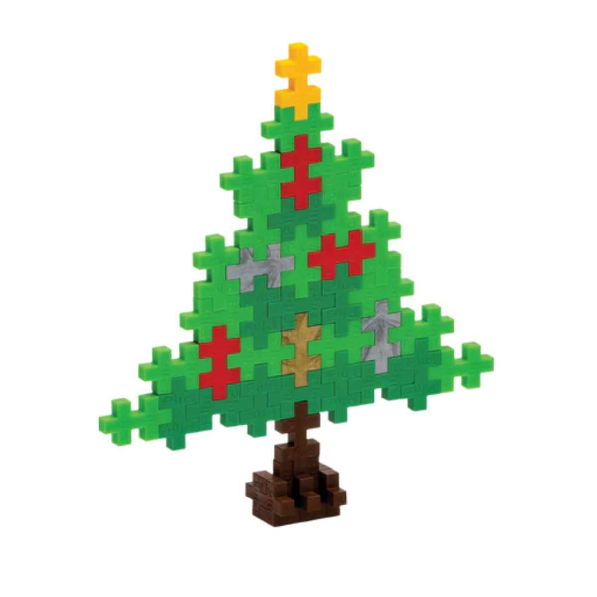 Plus Plus Puzzle by Number - Christmas Tree - Funky Gifts NZ