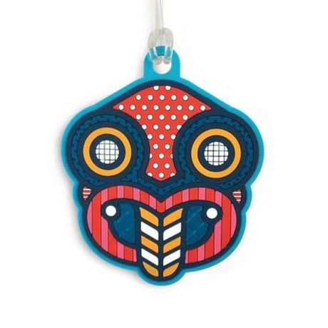Pop Tiki Luggage Bag Tag - Funky Gifts NZ