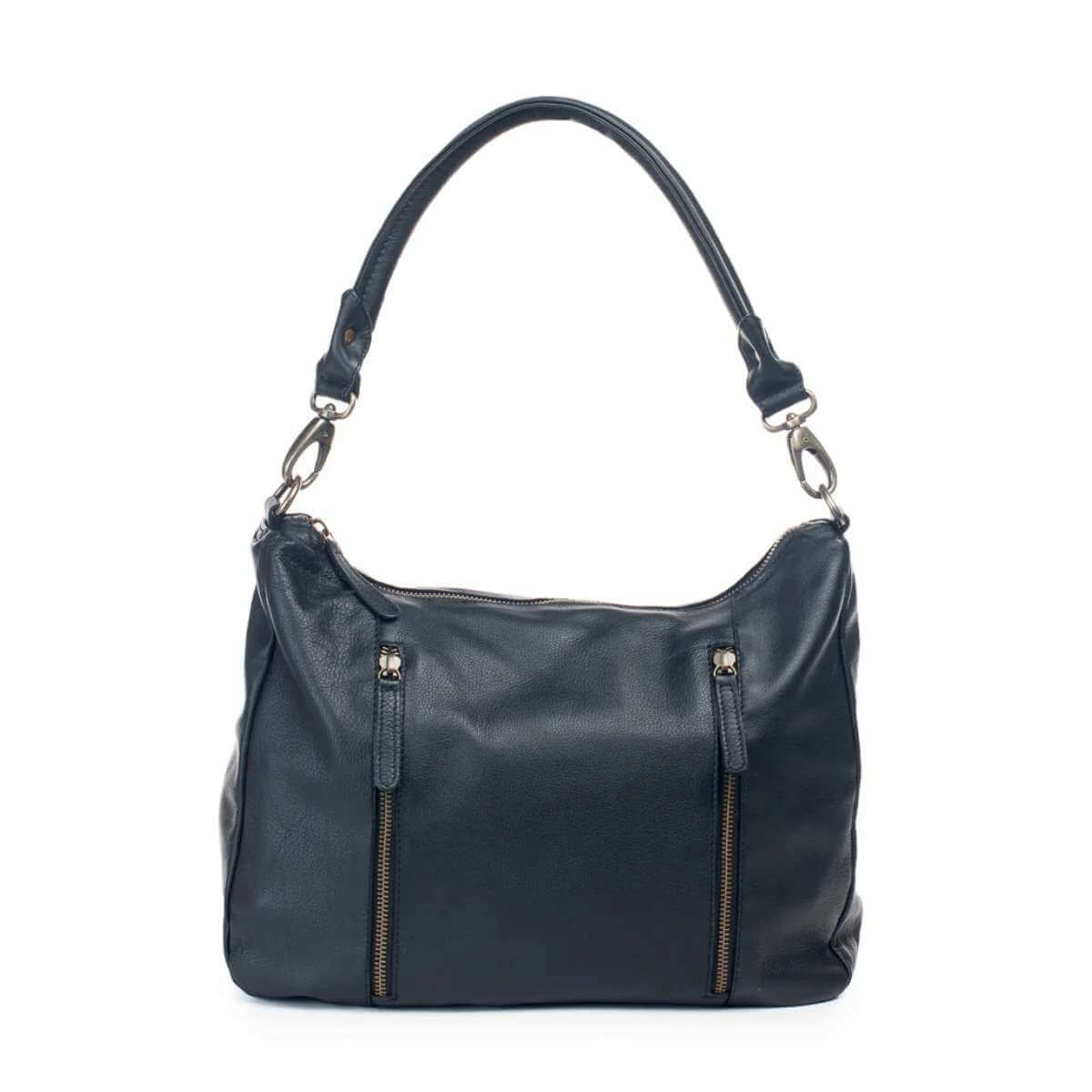 Dusky Robin Poppy Bag Black - Funky Gifts NZ