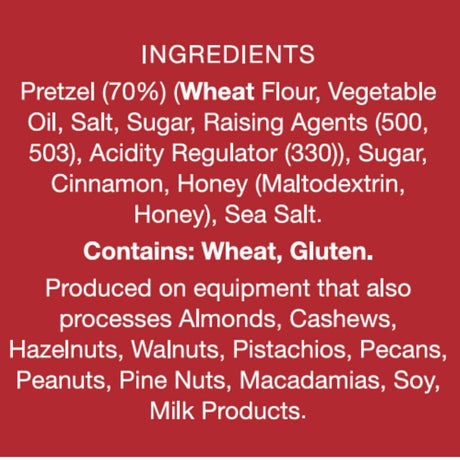 Small Pretzel Bites – Cinnamon & Honey - Funky Gifts NZ