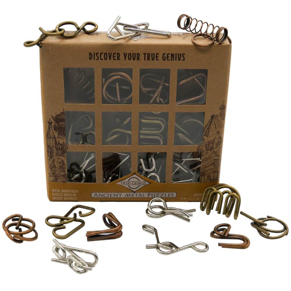 Metal Puzzle Collection - Funky Gifts NZ