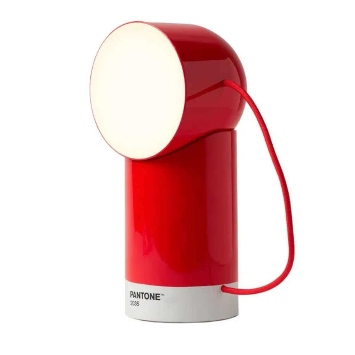 Lexon x Pantone Orbe Lamp - Red - Funky Gifts NZ