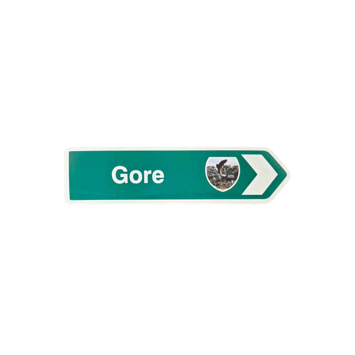 NZ Road Sign Magnet - Gore - Funky Gifts NZ