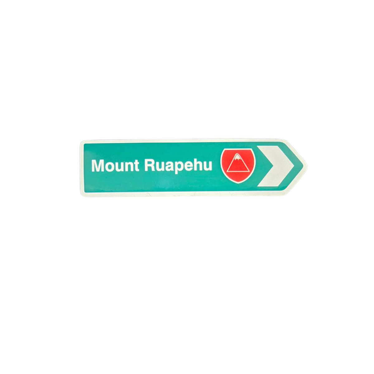NZ Road Sign Magnet - Mount Ruapehu - Funky Gifts NZ