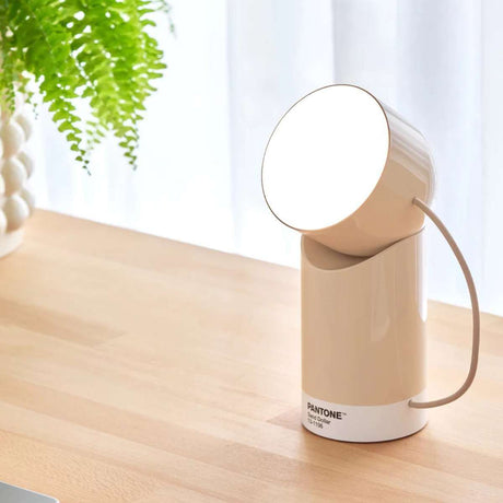 Lexon x Pantone Orbe Lamp - Sand - Funky Gifts NZ