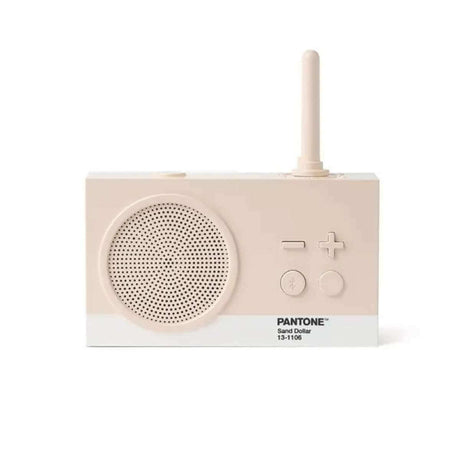Lexon x Pantone Tykho 3 Bluetooth Radio - Sand - Funky Gifts NZ