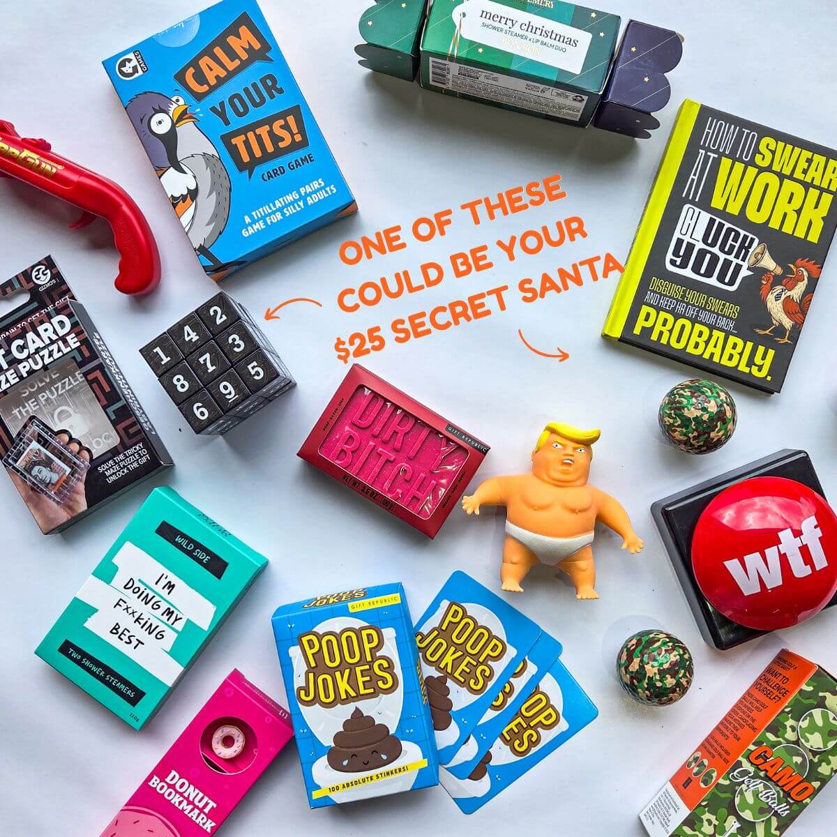 Secret Santa Surprise Gift - Funky Gifts NZ