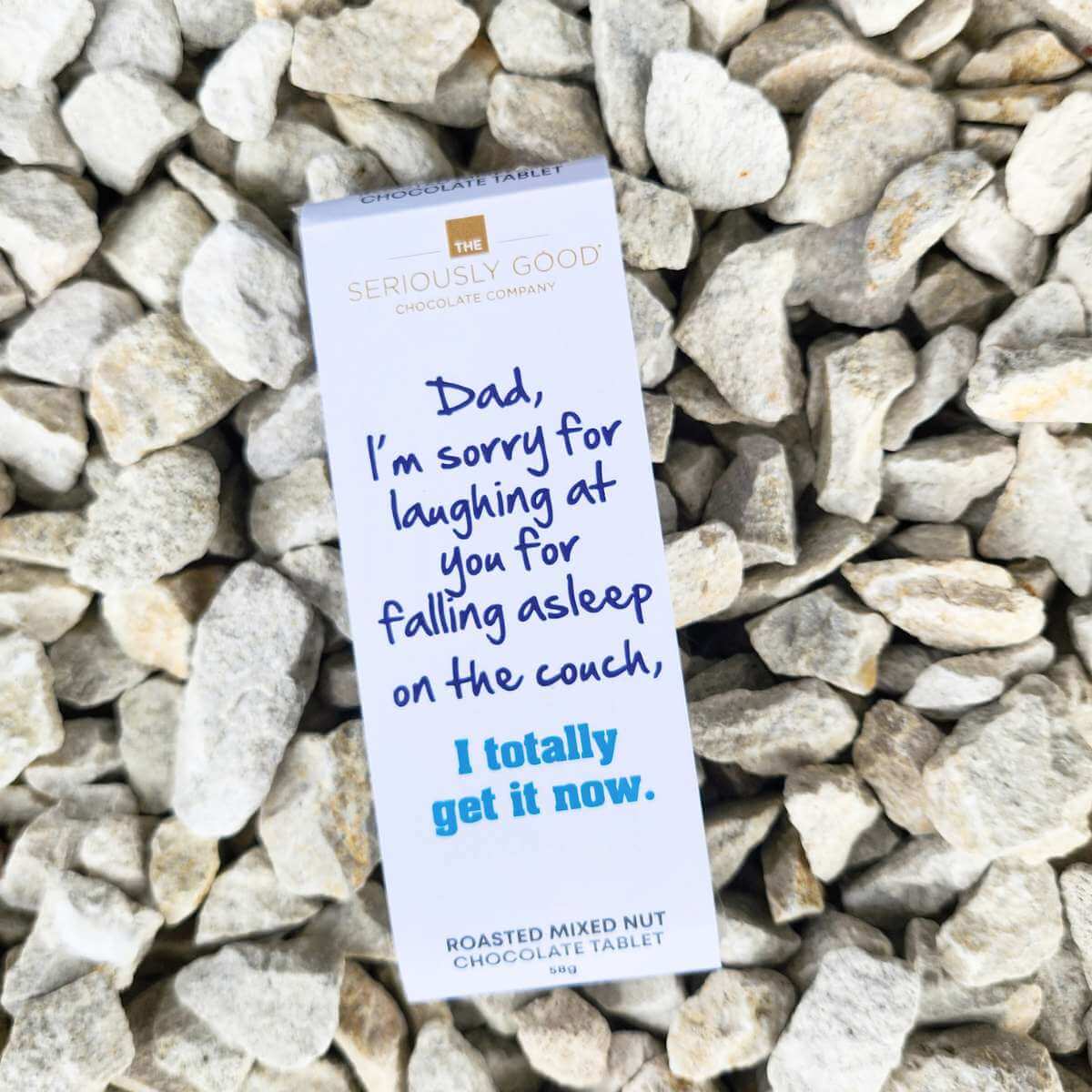 Seriously Good Chocolate - Dad 58g - Funky Gifts NZ