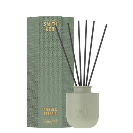 Smith & Co Diffuser - Amber & Freesia - Limited Edition - Funky Gifts NZ
