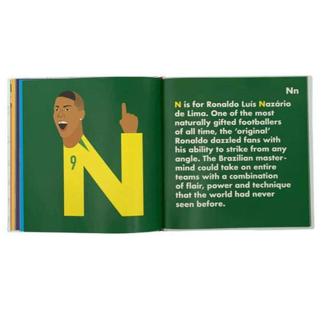 Soccer Legends Alphabet Book : Men - Funky Gifts NZ