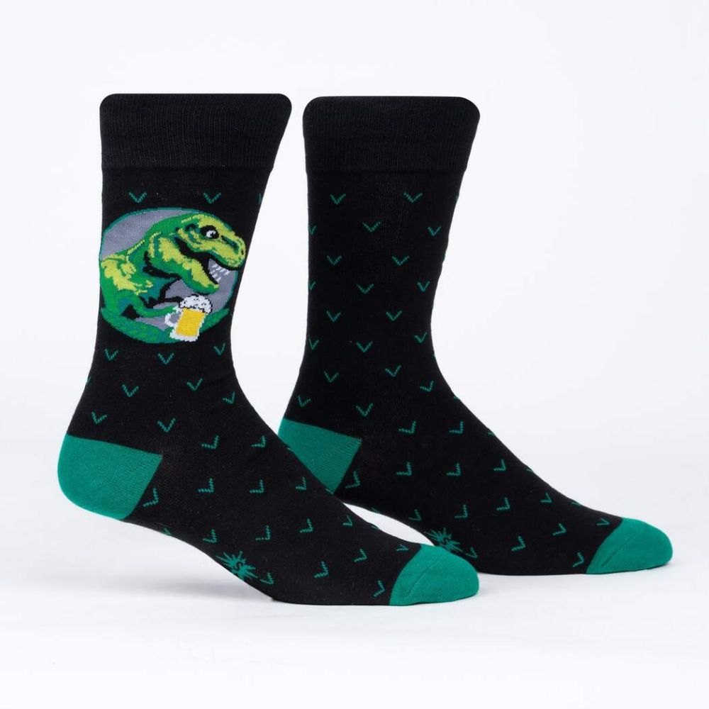 Sock It To Me Socks - Men's Crew - Brewed To A T - Funky Gifts NZ