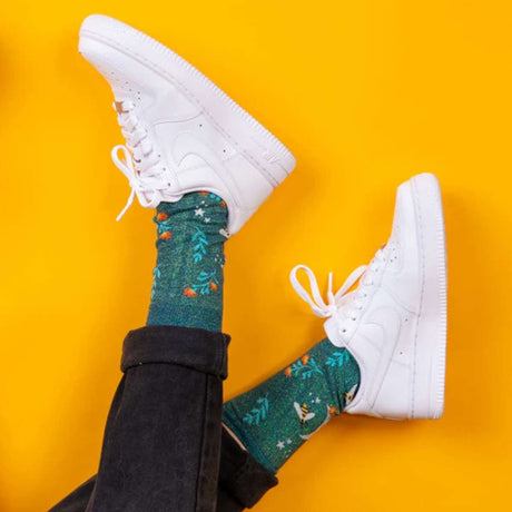 Sock It To Me Socks - Women's Crew - Bee Dazzling - Funky Gifts NZ