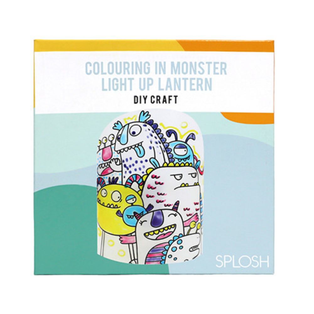 Splosh DIY Monster Lantern - Funky Gifts NZ