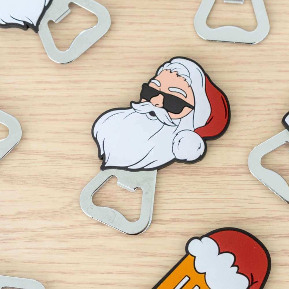 Christmas Santa Bottle Opener - Funky Gifts NZ
