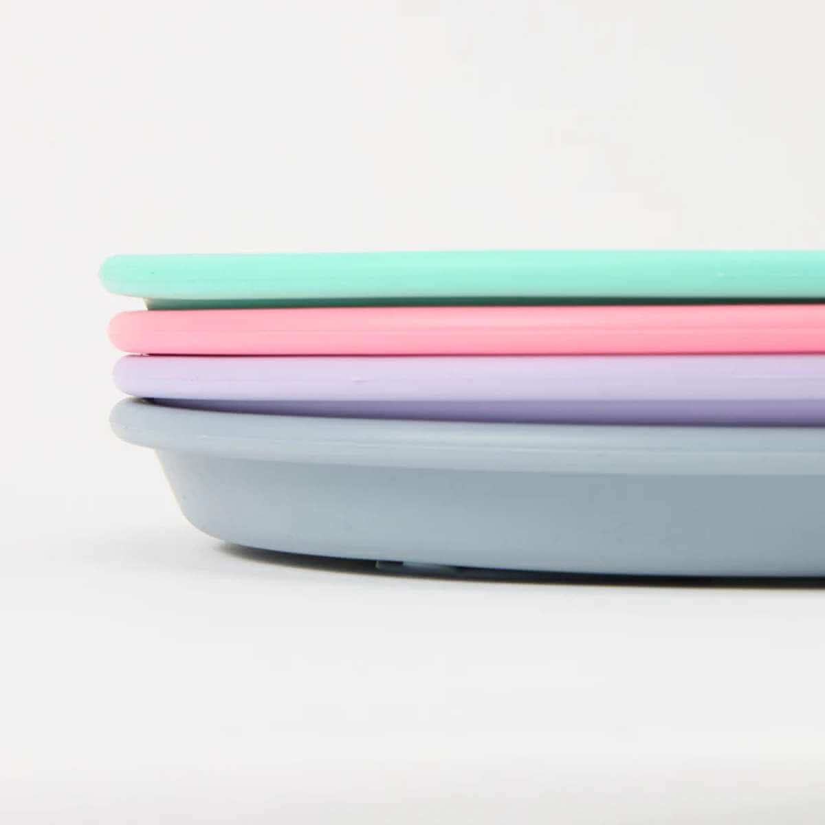 Stainless Steel Divided Plate With Suction Base - Funky Gifts NZ