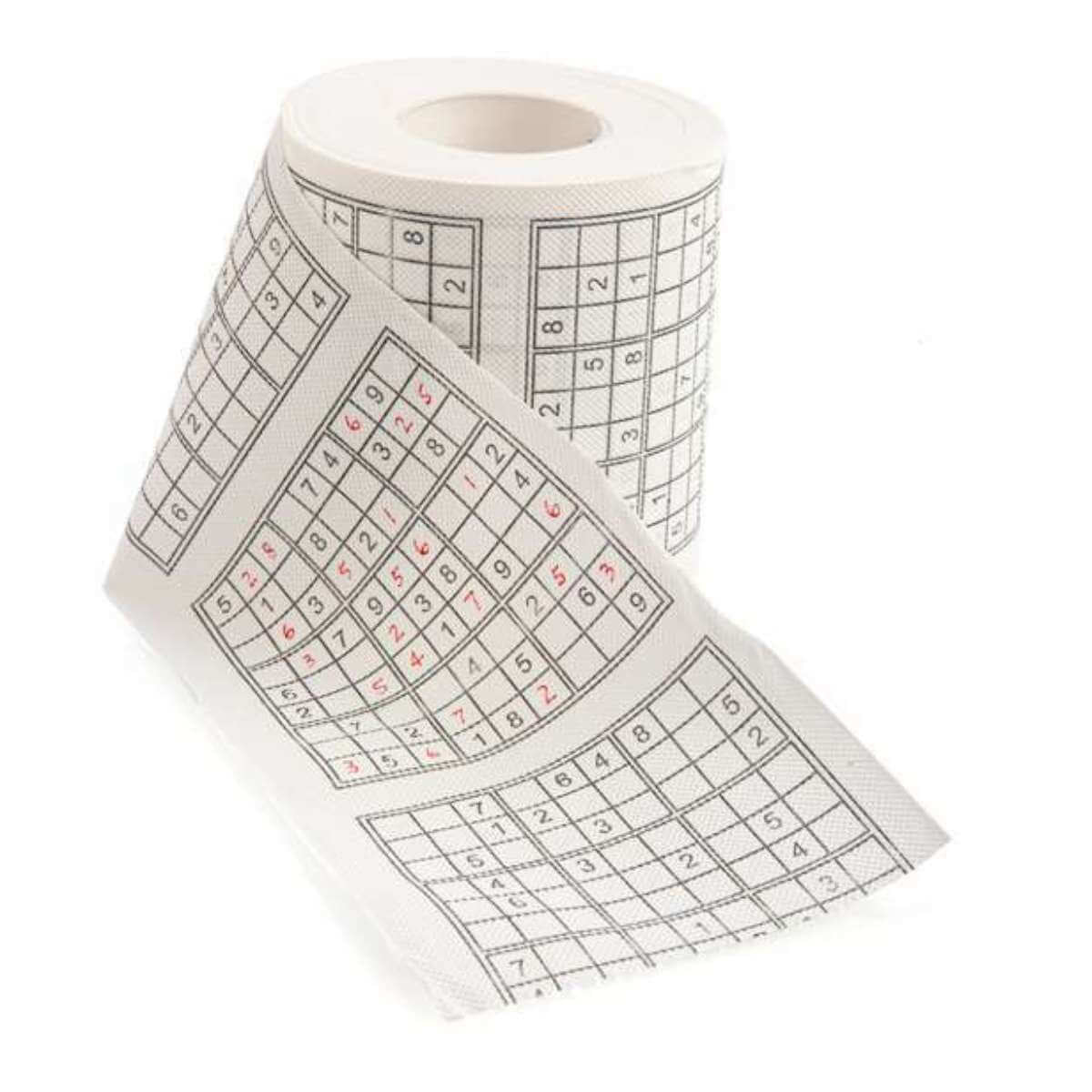 Sudoku Toilet Paper - Funky Gifts NZ