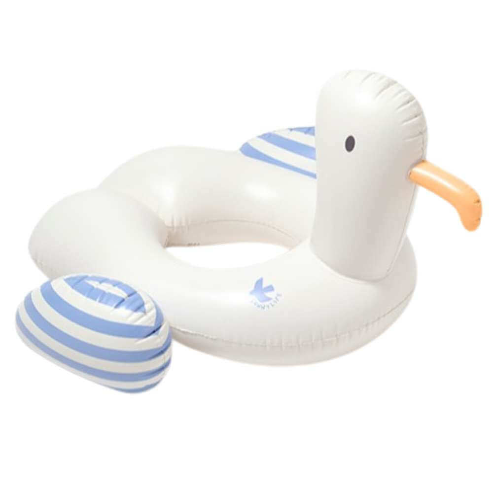 SunnyLife Kids Tube Pool Ring Sammy The Seagull - Funky Gifts NZ