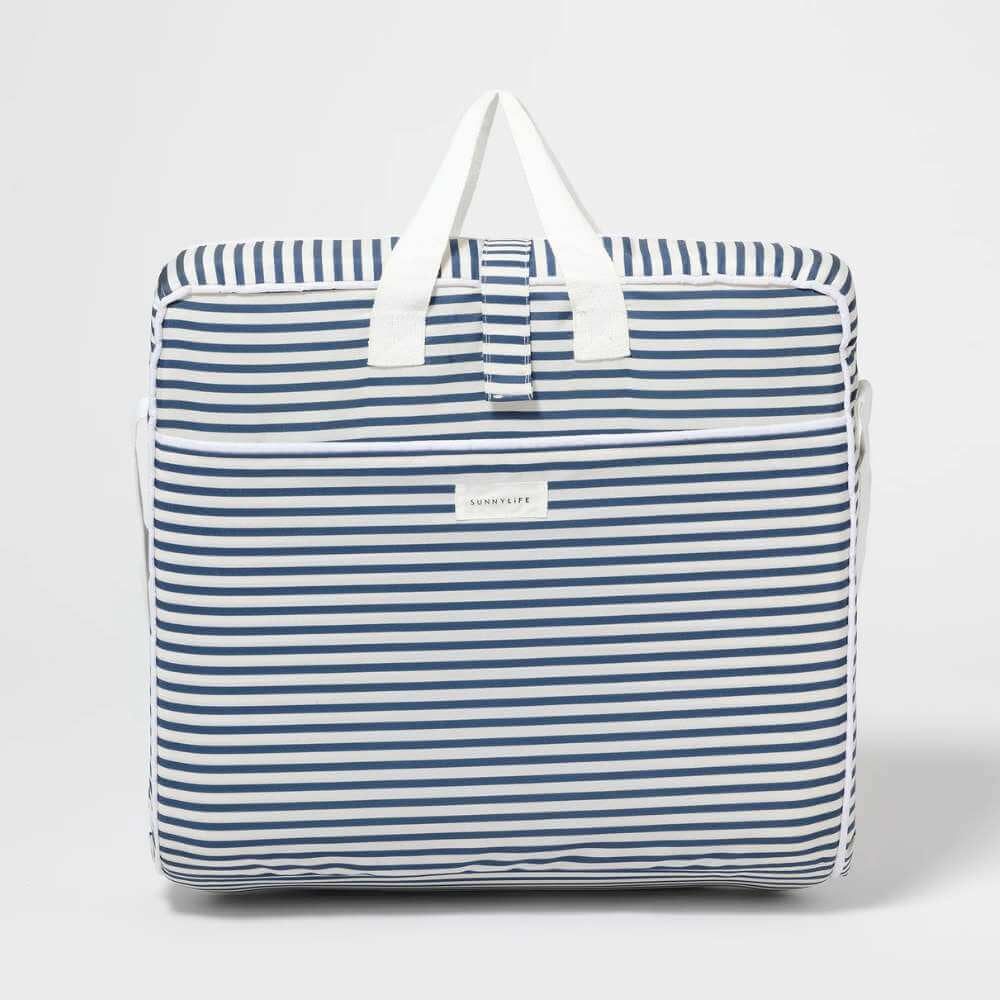 SunnyLife Take Anywhere Folding Chair Resort Stripe - Funky Gifts NZ