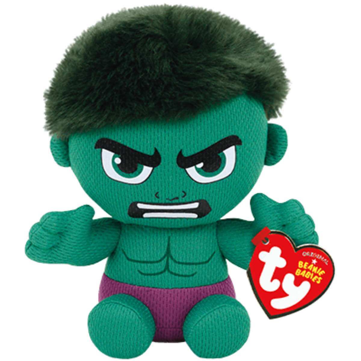 TY Beanie Marvel Hulk - Funky Gifts NZ