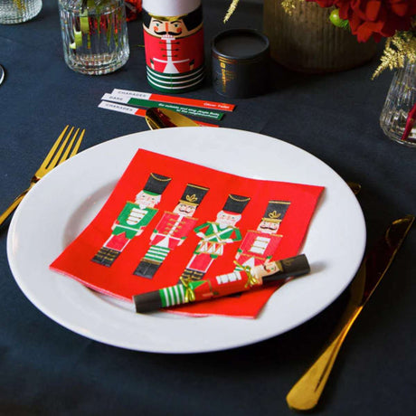 Botanical Nutcracker Christmas Saucer Crackers - Funky Gifts NZ