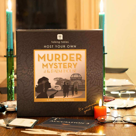 Host Your Murder Mystery At Palm House - Funky Gifts NZ