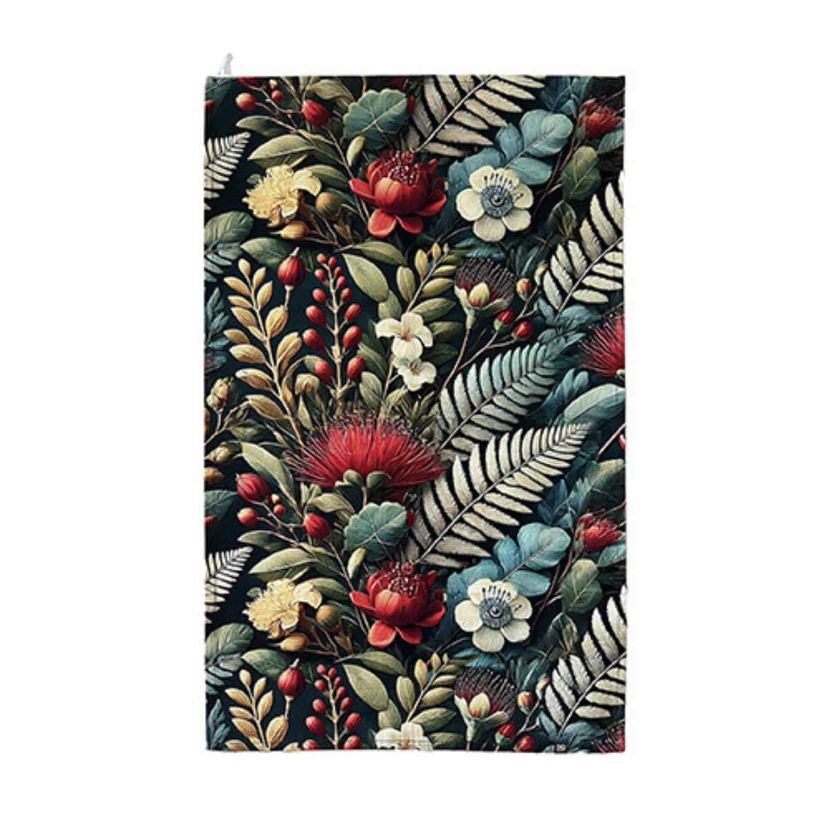 NZ Tea Towel - Pohutukawa Tapestry - Funky Gifts NZ