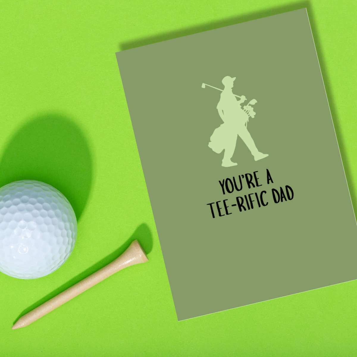 Greeting Card - Tee-Rific Dad - Funky Gifts NZ