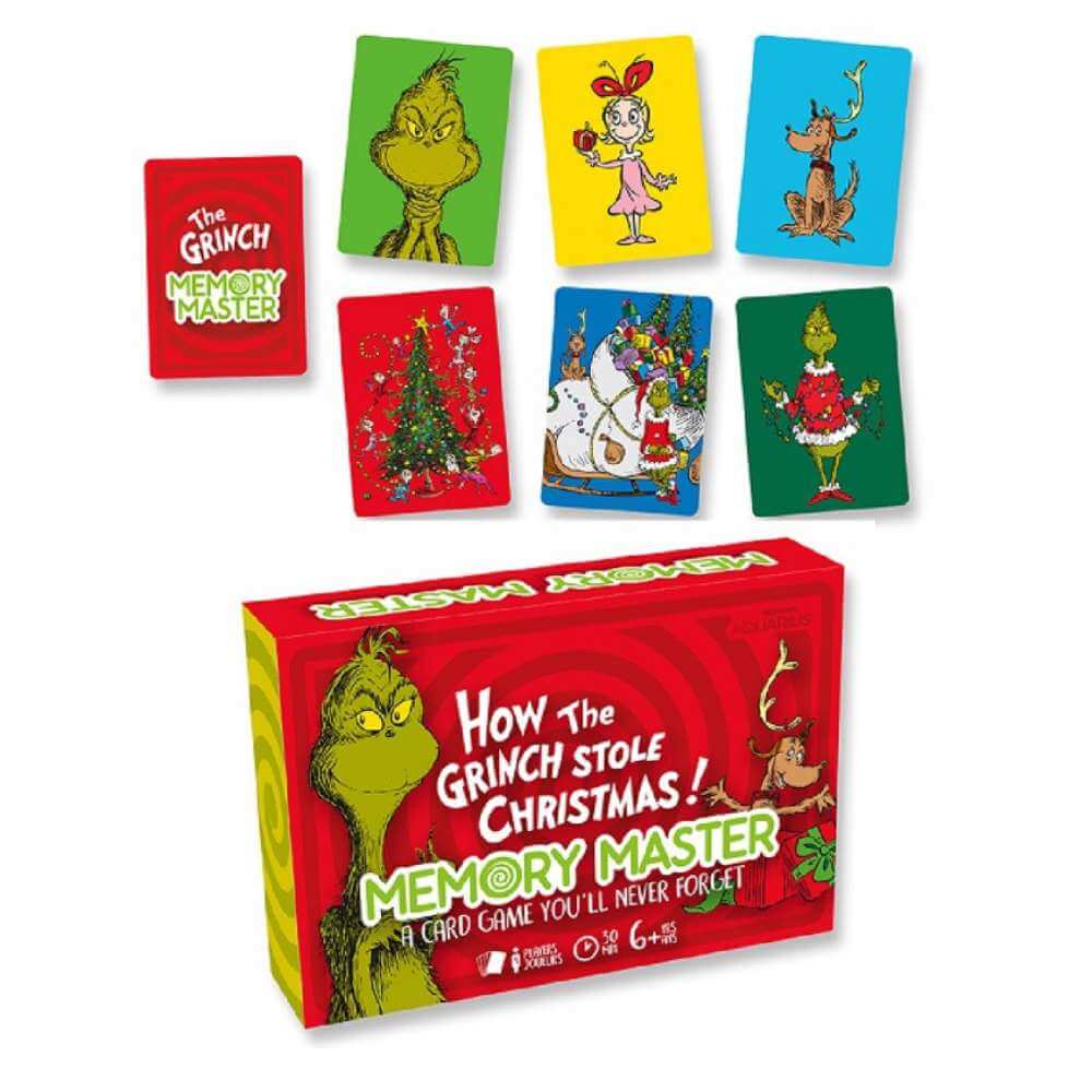 The Grinch Memory Master Card Game - Funky Gifts NZ