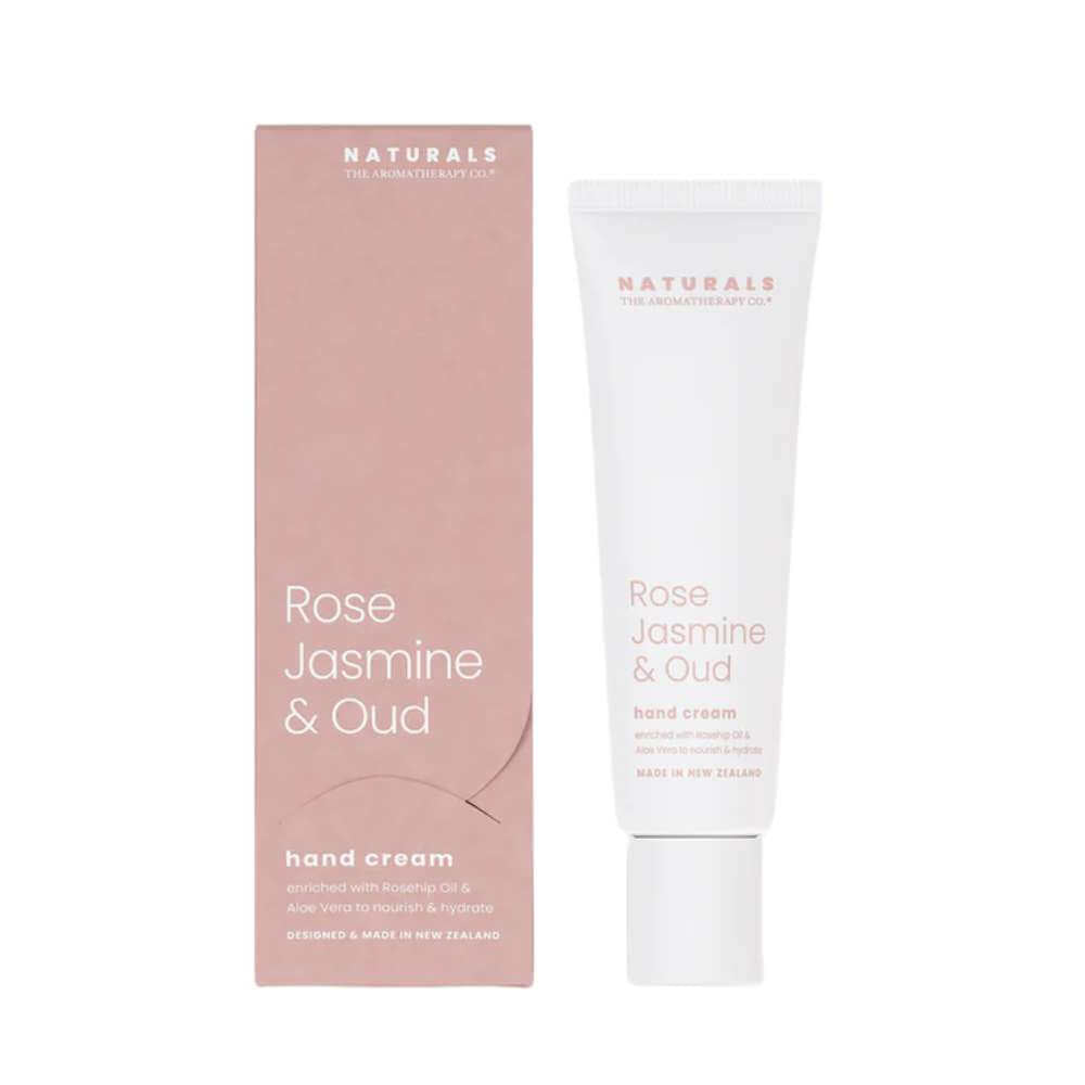 Naturals Hand Cream - Rose Jasmine & Oud - Funky Gifts NZ