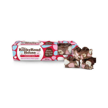 The Rocky Road House - Raspberry Road – 200g - Funky Gifts NZ