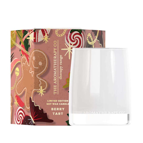 Therapy Festive Collection Candle 80g - Berry Tart - Funky Gifts NZ