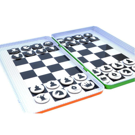 Tin Travel Game - Chess - Funky Gifts NZ