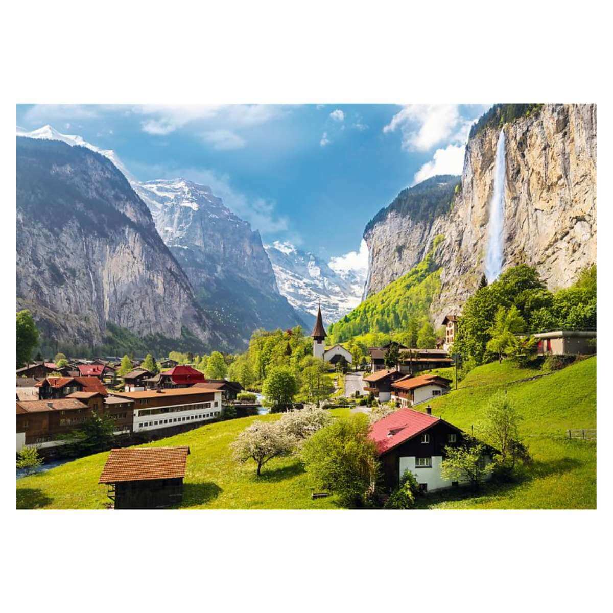 Trefl "3000" Puzzle - Lauterbrunnen, Switzerland - Funky Gifts NZ
